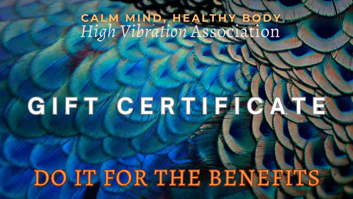 Gift Card High Vibration Association