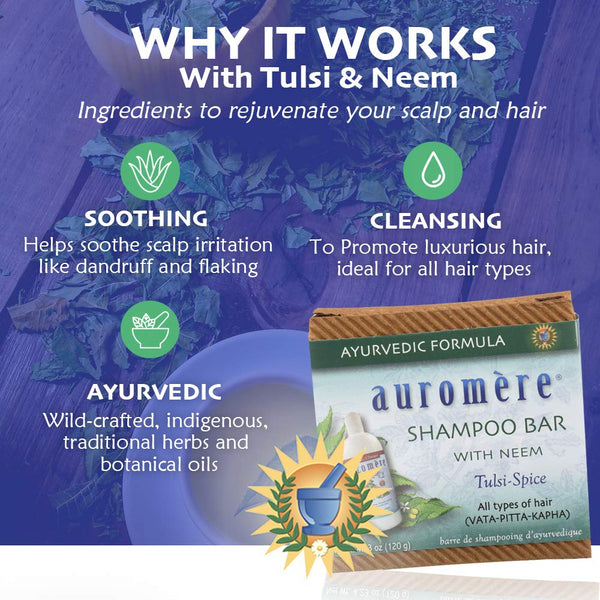 Auromere Ayurvedic Shampoo Bar