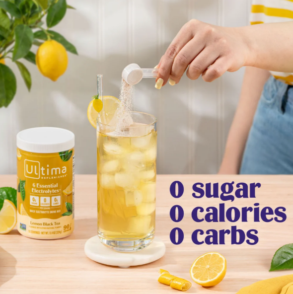 Ultima Replenisher - Lemon Black Tea